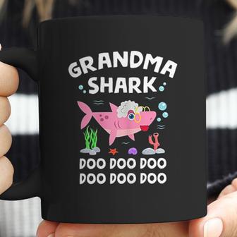 Grandma Shark Funny Mothers Day And Shark Lover Gift Coffee Mug | Favorety