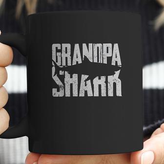 Grandpa Shark Fathers Day Gift Dad Birthday Gifts Coffee Mug | Favorety