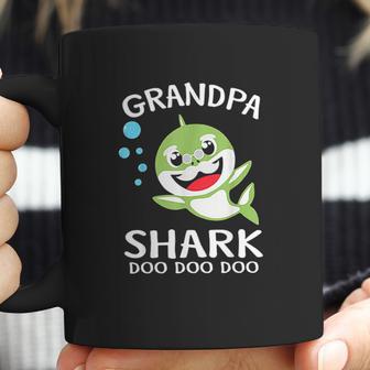 Grandpa Shark Funny Fathers Day Coffee Mug | Favorety AU