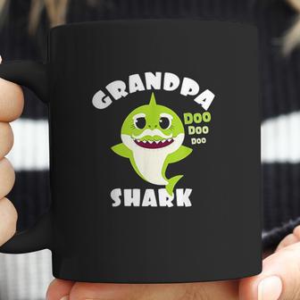 Grandpa Shark Gift Cute Shark Baby Matching Family Coffee Mug | Favorety