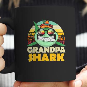 Grandpa Shark Grandpa Gifts From Grandchildren Fathers Day Coffee Mug | Favorety UK