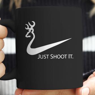 Just Shoot It Deer Hunting Buck Season T Shirt Coffee Mug | Favorety