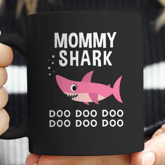 Mommy Shark Doo Doo For Matching Family Pajamas Coffee Mug | Favorety CA