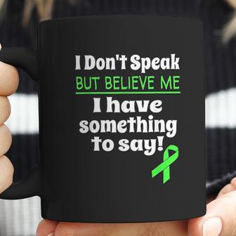 Non Verbal Awareness Cerebral Palsy Brain Damage Awareness Coffee Mug | Favorety AU