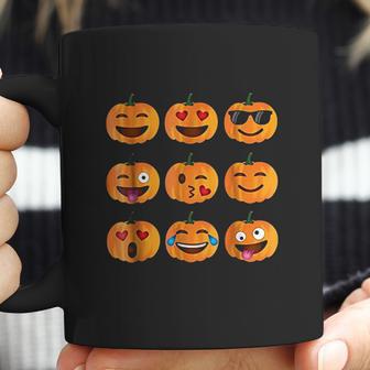 Pumpkin Emoji Pumpkin Emoji Halloween Costume Coffee Mug | Favorety CA