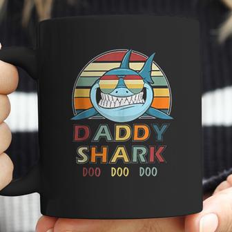 Retro Vintage Daddy Shark Coffee Mug | Favorety UK