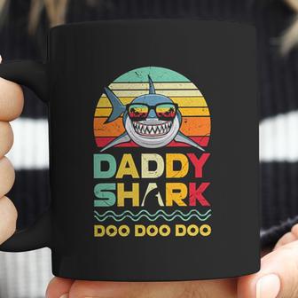 Retro Vintage Daddy Shark Doo Doo Coffee Mug | Favorety DE