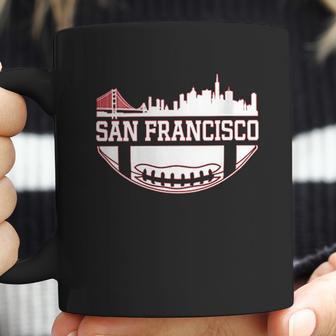 San Francisco Football Vintage Sf Cali Retro Gameday Coffee Mug | Favorety