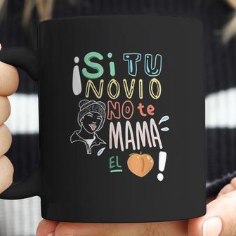 Si Tu Novio No Te Mama Emoji Trap Bunny Perreo Coffee Mug | Favorety CA