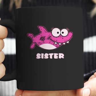 Sister Of The Baby Shark Birthday Coffee Mug | Favorety AU