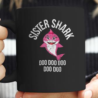 Sister Shark Doo Doo Doo Birthday Coffee Mug | Favorety AU