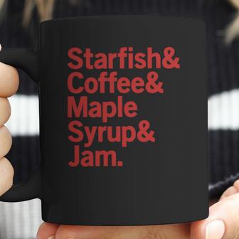 Starfish &Ampamp Coffee &Ampamp Maple Syrup &Ampamp Jam Prince Desig Coffee Mug | Favorety