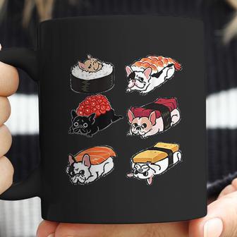 Sushi French Bulldog Funny By Huebucket Coffee Mug | Favorety CA