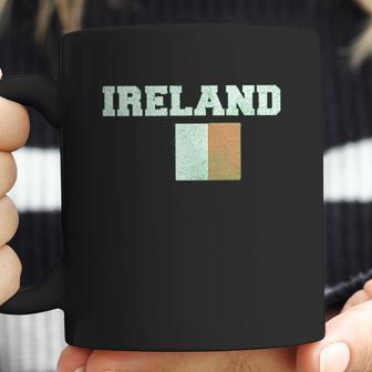 Trunk Candy Distressed St Patricks Day Ireland Flag Coffee Mug | Favorety AU