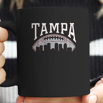 Vintage Tampa Bay Football Skyline Coffee Mug | Favorety