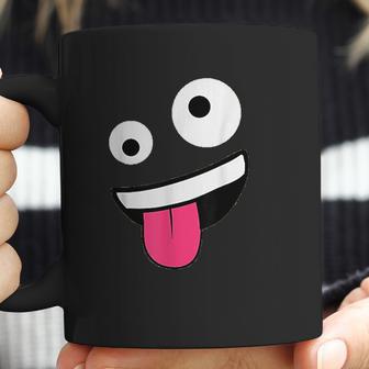 Wild Silly Crazy Eyes Zany Face Emojis Halloween Costume Coffee Mug | Favorety DE