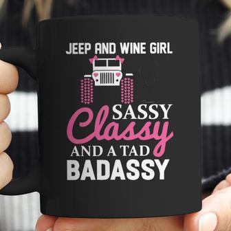 Wine Jeep And Wine Girl Sassy Classy Coffee Mug | Favorety CA