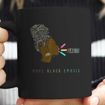 Women More Black Emojis Black Excellence Childissh Equality Coffee Mug | Favorety UK