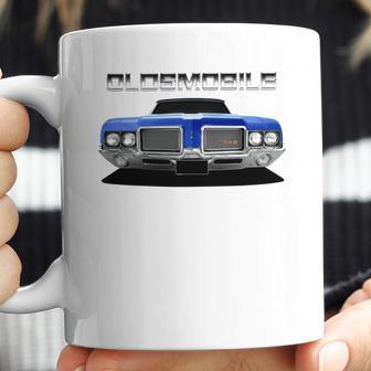 1972 Oldsmobile 442 Front Blue Ii Coffee Mug | Favorety AU