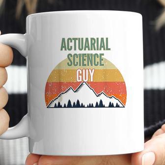 Actuarial Science Gift For Men Actuarial Science Guy Coffee Mug | Favorety CA