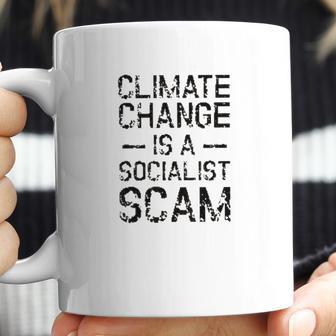 Anti Climate Change Anti Socialist Climate Change Coffee Mug | Favorety DE