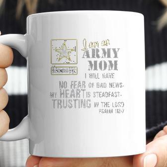 I Am An Army Mom No Fear Coffee Mug | Favorety