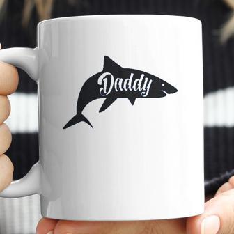 Daddy Shark Cool Best Dad Coffee Mug | Favorety DE