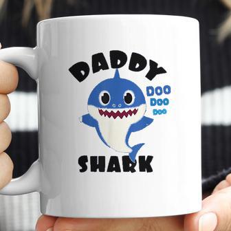 Daddy Shark Gift For Dad Shark Baby Cute Coffee Mug | Favorety DE