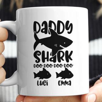 Daddy Shark Name Coffee Mug | Favorety AU