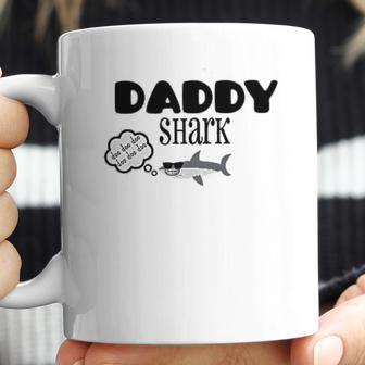 Daddy Shark Quote Best Christmas Gifts For Dad Coffee Mug | Favorety