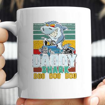 Daddy Shark Like A Trucker Coffee Mug | Favorety CA