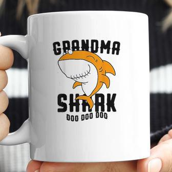 Grandma Shark For Mommy Grandmother Coffee Mug | Favorety DE