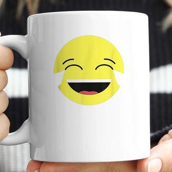 Laughing Tears Emojis Cute Happy Laugh Face Gift Coffee Mug | Favorety AU