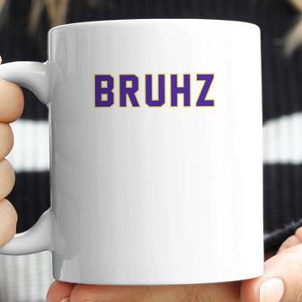 Mens Omega Gold Purple Q Psi Phi Bruhz T-Shirt Coffee Mug | Favorety