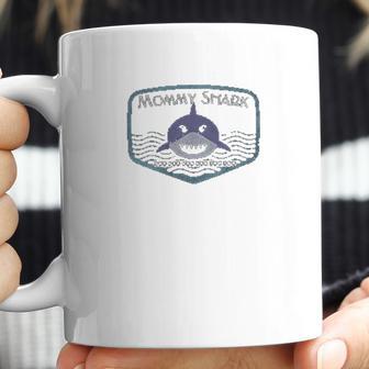 Mommy Shark Cute Graphic Baby Shark Coffee Mug | Favorety