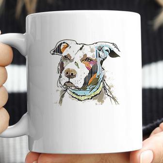 The Mountain Pet Pitbull Cotton Paper Pitbull Coffee Mug | Favorety DE