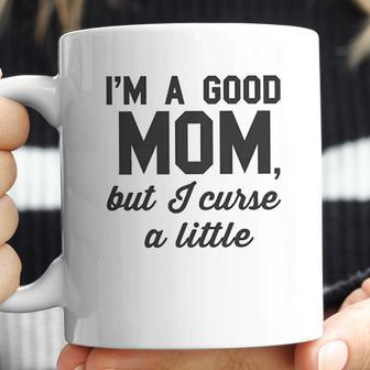 Nobull Woman Apparel Good Mom But Curse A Little Coffee Mug | Favorety AU