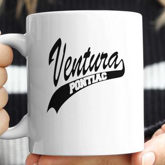 Pontiac Ventura - White Outline Coffee Mug | Favorety