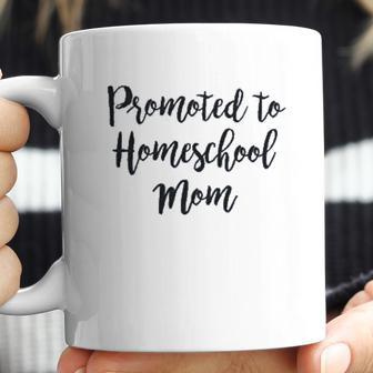 Promoted To Homeschool Mom Social Distancing Coffee Mug | Favorety CA