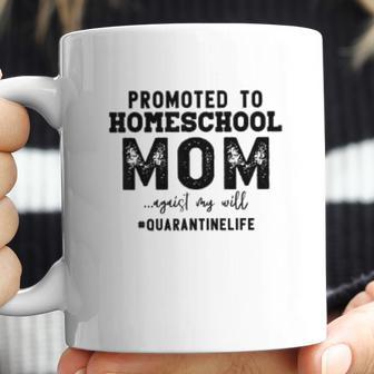 Social Distancing Promoted To Homeschool Mom Coffee Mug | Favorety