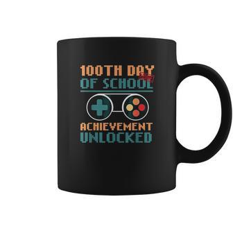 100Th Day Of Homeschool For Gamers Achievement Unlocked Coffee Mug | Favorety DE