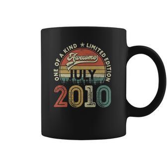 12Th Birthday Retro Vintage Born In July 2010 12 Years Old Coffee Mug | Favorety CA