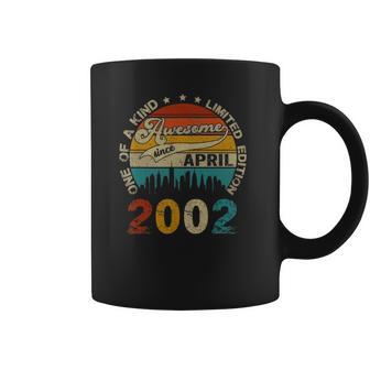 19 Years Old Birthday Gift Awesome Since April 2002 Ver2 Coffee Mug | Favorety