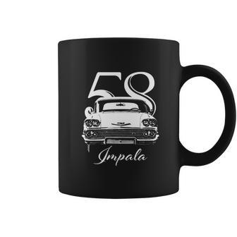 1958 Impala Grill View With Year And Model Coffee Mug | Favorety CA