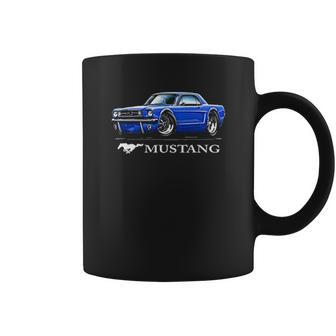 1965 1966 Ford Mustang Coupe Full Color Design Coffee Mug | Favorety DE