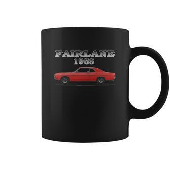 1968 Ford Fairlane Formal Roof Red Ii Coffee Mug | Favorety AU