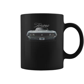 1970 Ford Torino Front Lightblue Coffee Mug | Favorety