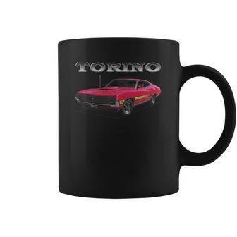 1970 Ford Torino Gt Red Coffee Mug | Favorety UK