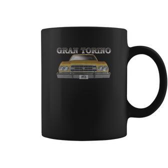 1973 Ford Gran Torino Front Gold Coffee Mug | Favorety CA