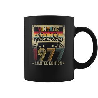 1977 January Vintage Limited Edition 45Th Birthday Gift Idea Coffee Mug | Favorety AU